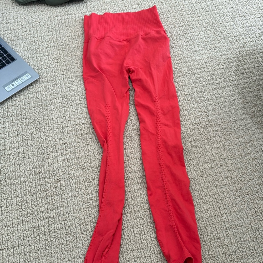 free people high rise good karma leggings with ribbed top